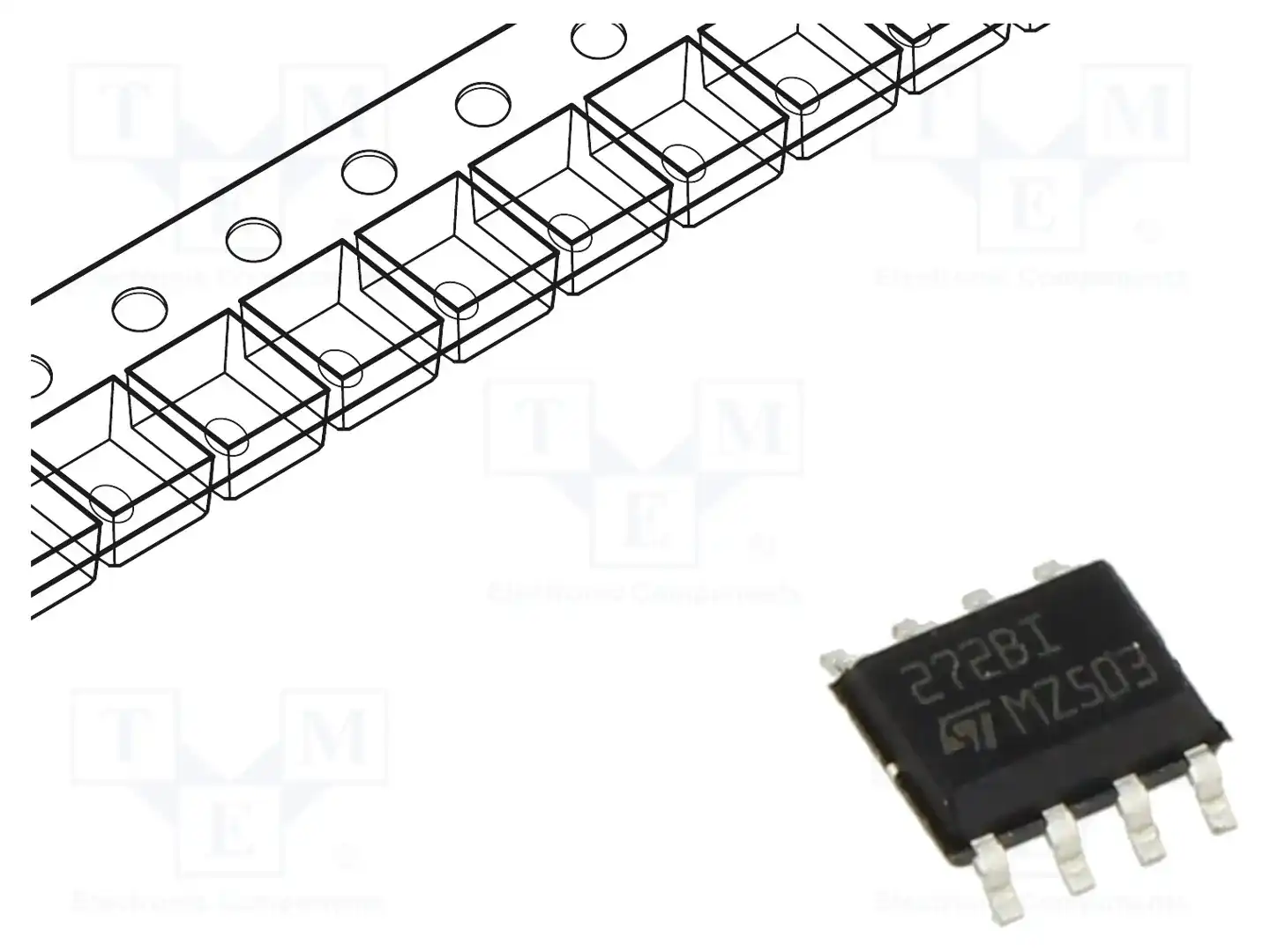 STMicroelectronics TS272BIDT — Операционные усилители SMD