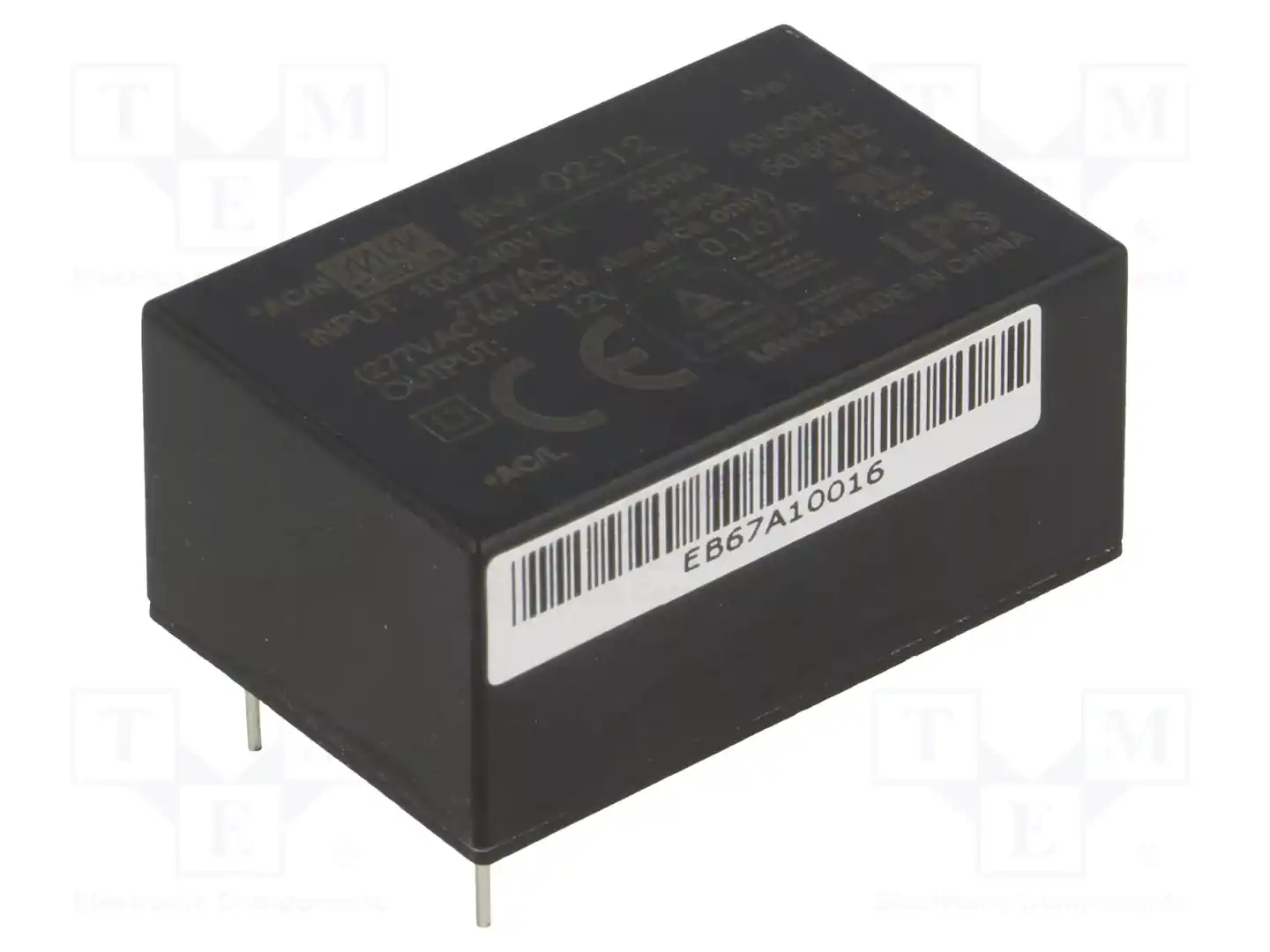 MEAN WELL IRM-02-12 — Преобразователи AC/DC для PCB