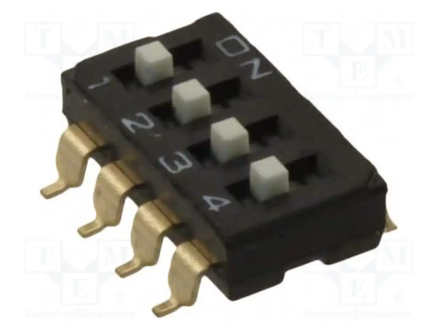 OMRON Electronic Components A6S-4102-PMH — Переключатели типа Dip-Switch
