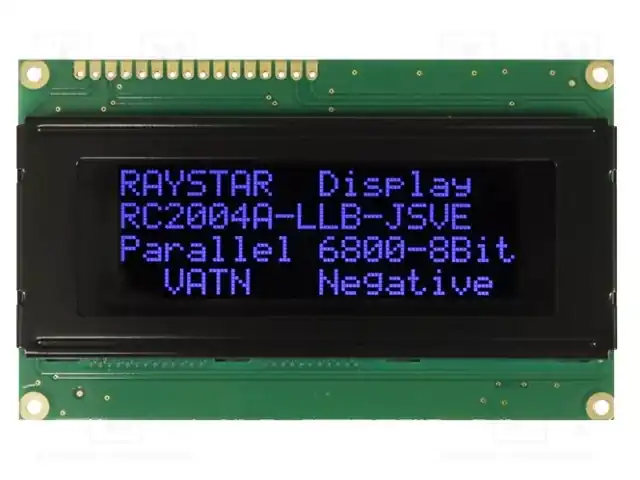 RAYSTAR OPTRONICS RC2004A-LLB-JSVE — Дисплеи LCD буквенно-цифровые