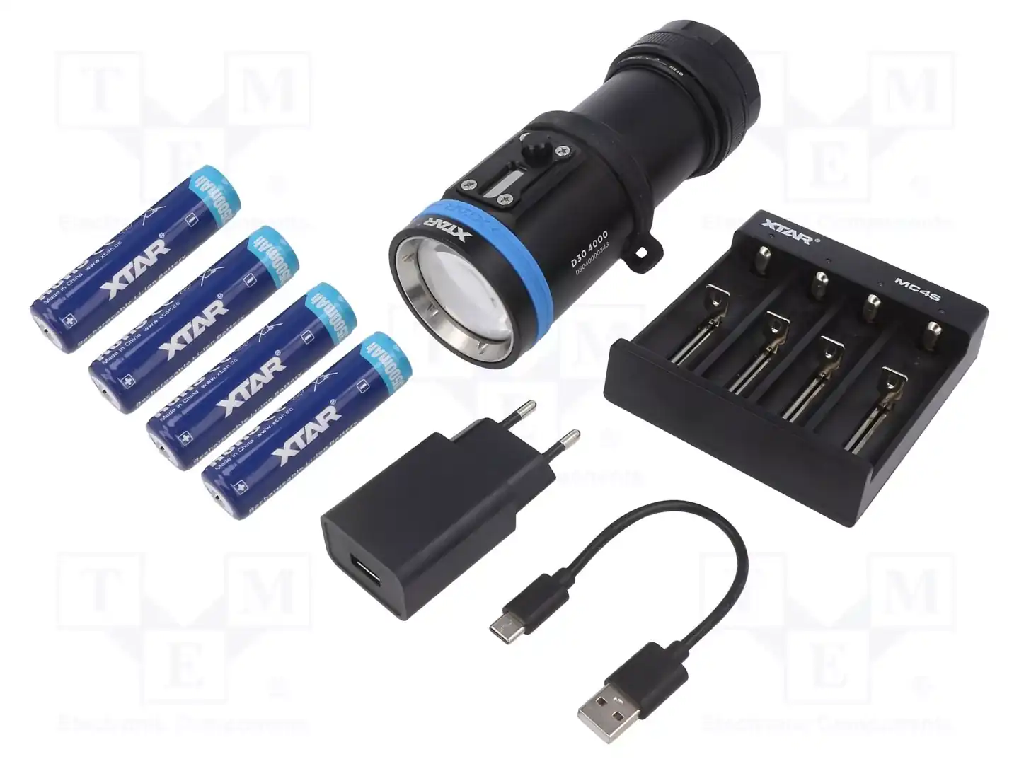 XTAR D30 4000LM FULL SET 18650 X 4 — Фонарики
