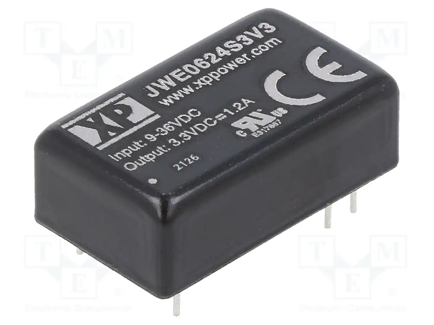 XP POWER JWE0624S3V3 — Преобразователи DC/DC