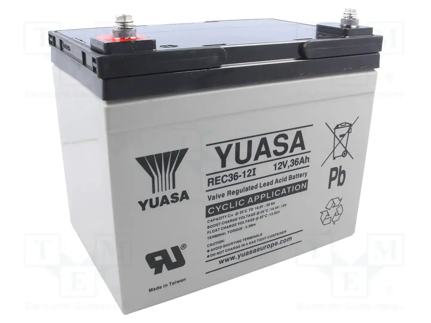 YUASA REC36-12I — Аккумуляторы кислотные