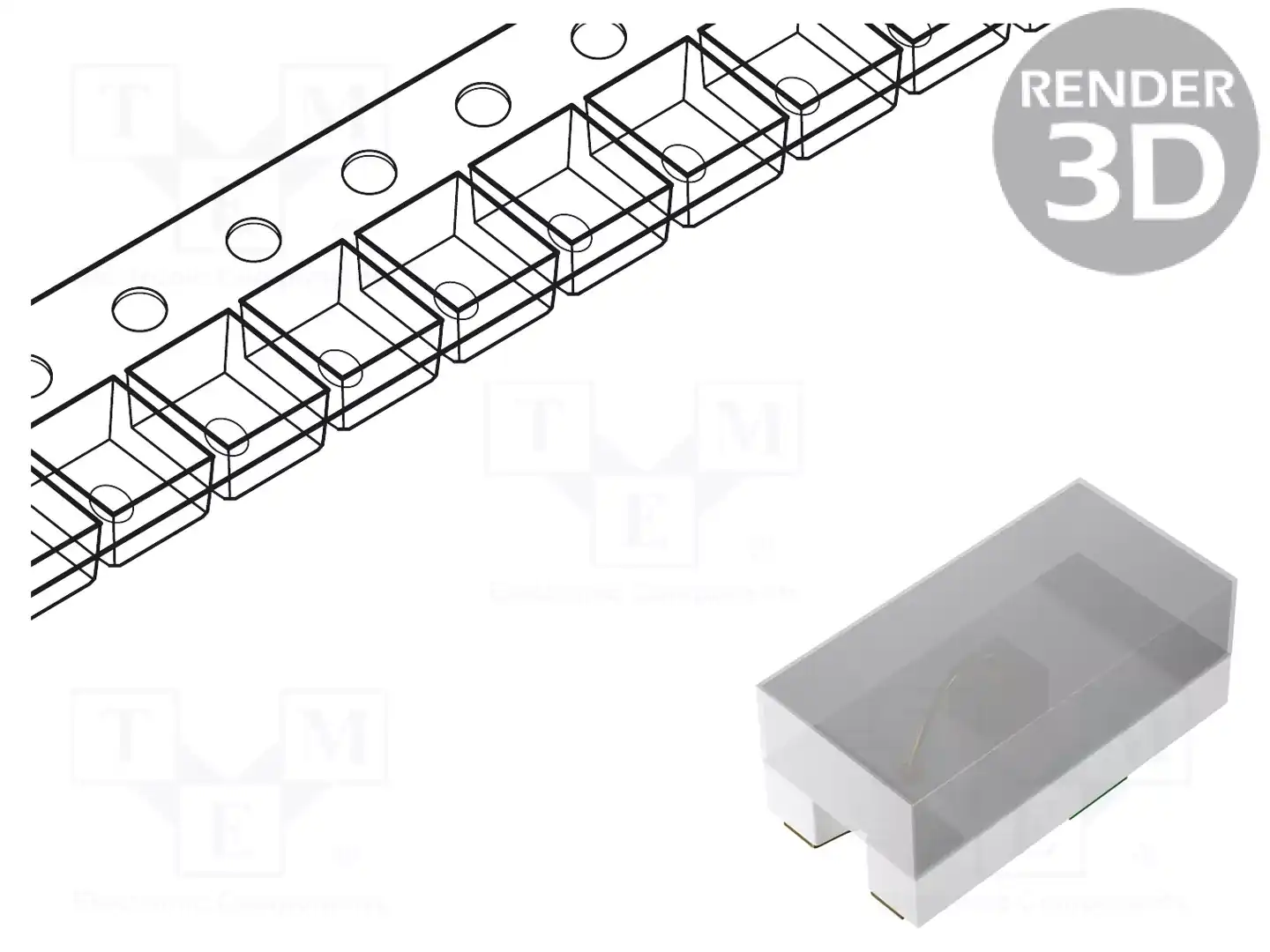 BROADCOM (AVAGO) HSMA-C280 — Светодиоды SMD цветные