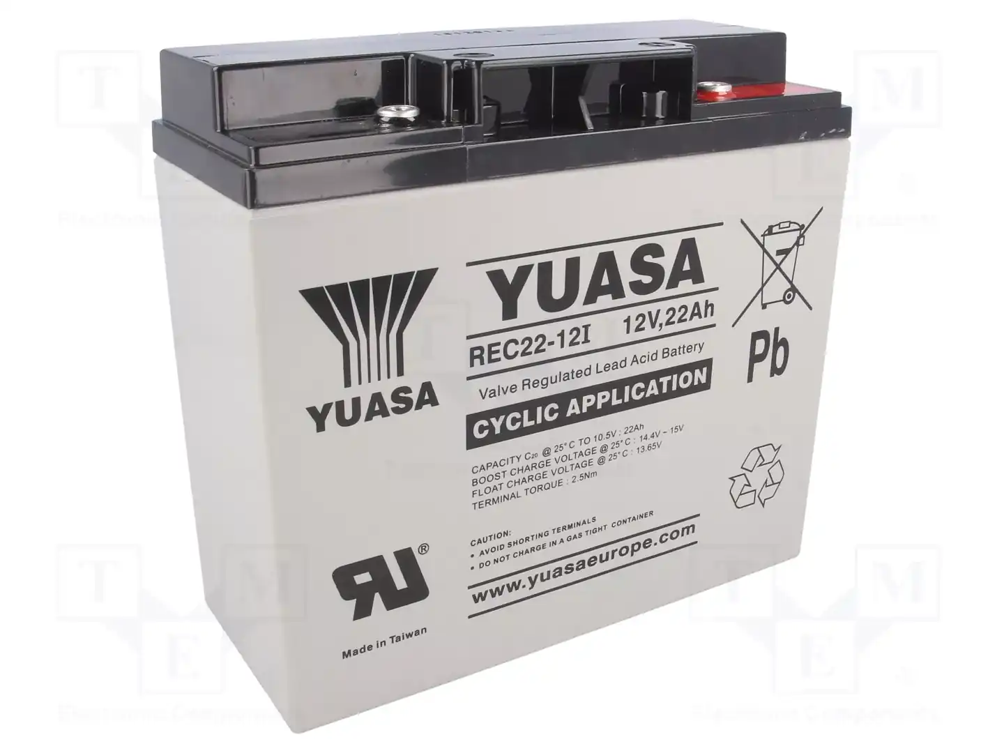 YUASA REC22-12I — Аккумуляторы кислотные