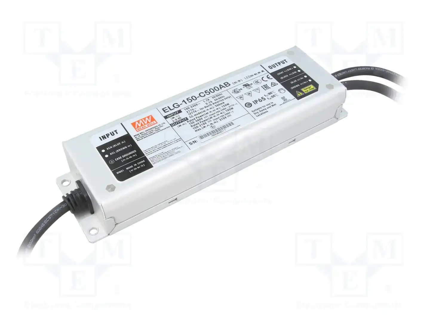 MEAN WELL ELG-150-C500AB — Блоки питания для LED
