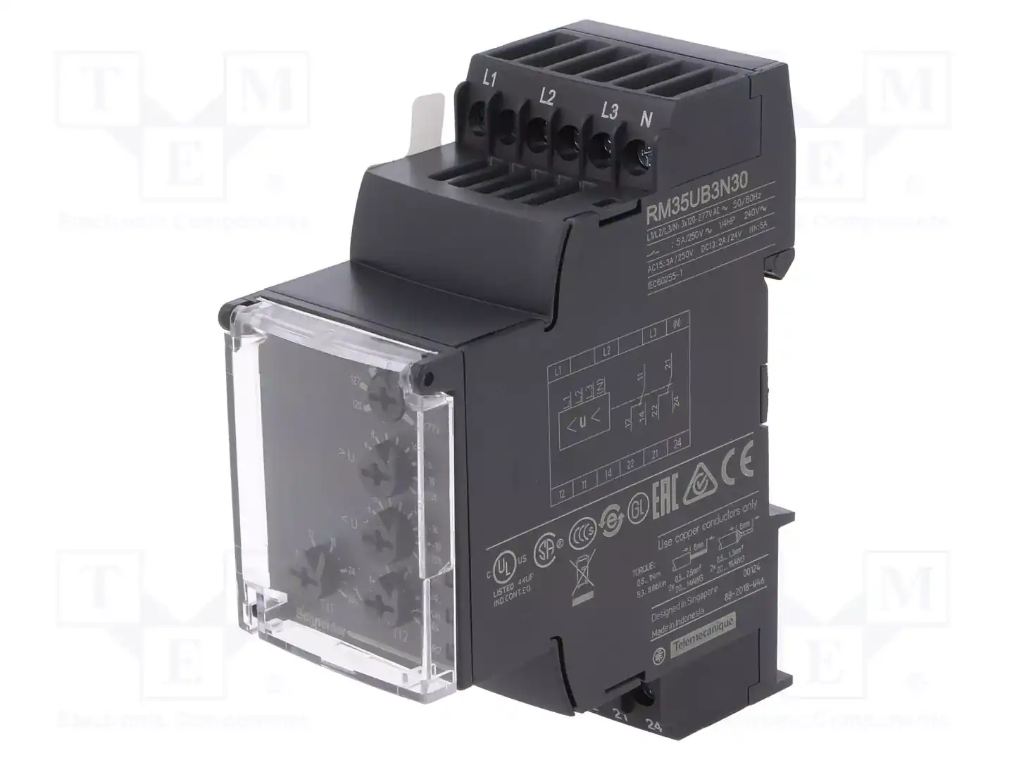 SCHNEIDER ELECTRIC RM35UB3N30 — Контрольные реле
