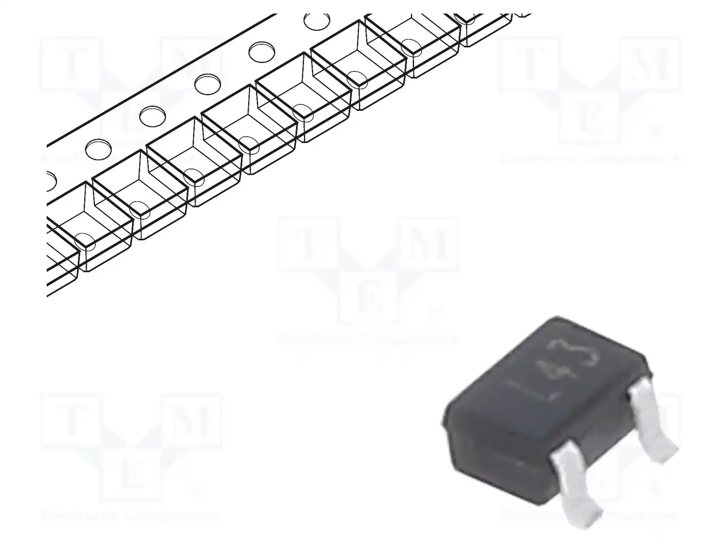 TAIWAN SEMICONDUCTOR BAT54CW RFG — Диоды Шотки SMD