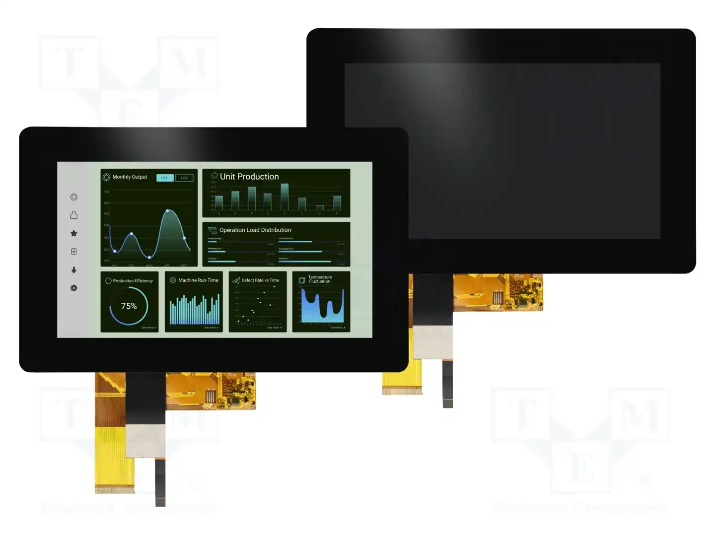 4D LCD 4DLCD-70-800-480-CT-CLB-1000-R — Дисплеи TFT