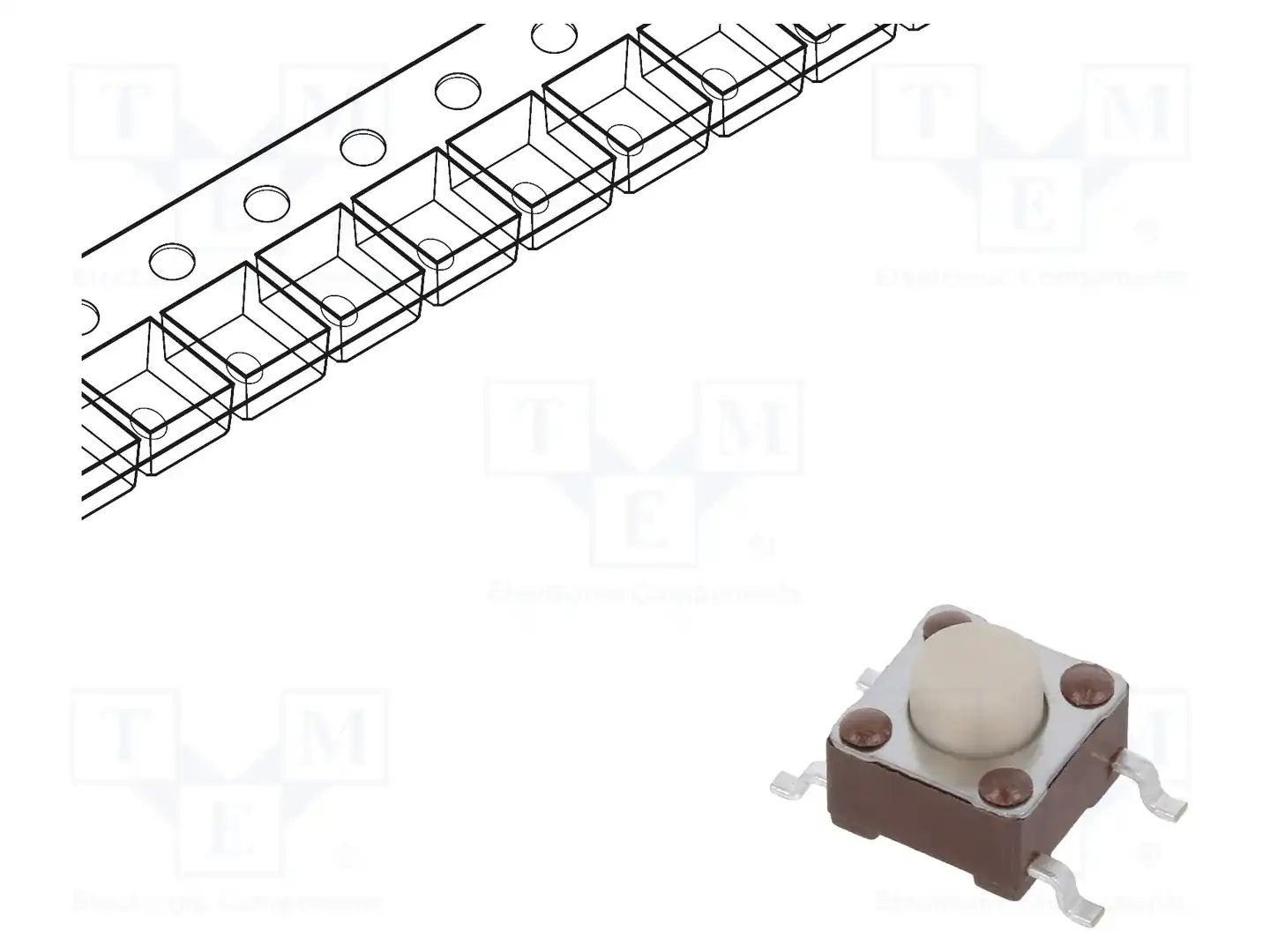 TE Connectivity 1571563-4 — Микропереключатели TACT
