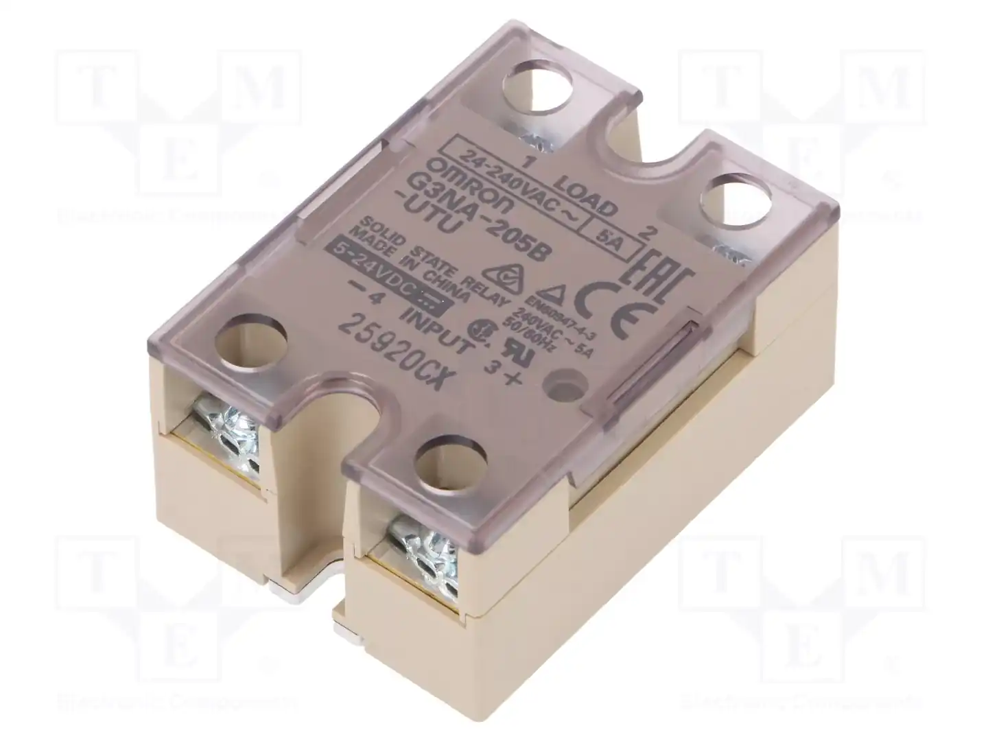 OMRON G3NA-205B-UTU 5-24VDC — Реле SSR однофазные