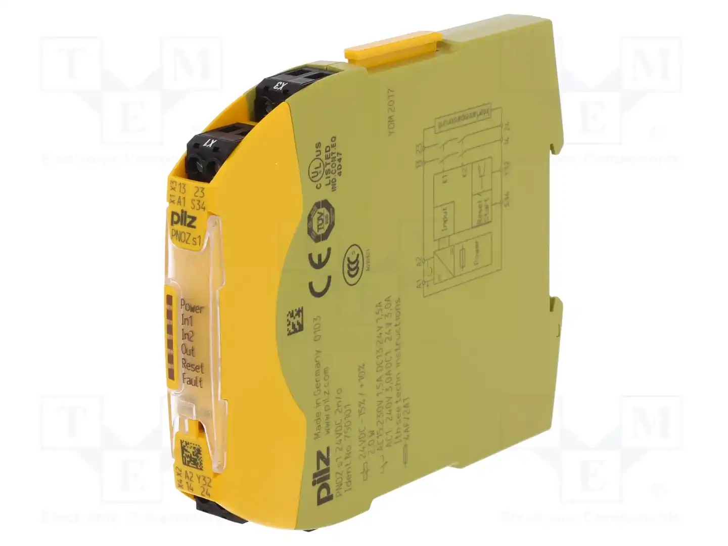 PILZ 750101 — Выключат. безопасности - мод. управления