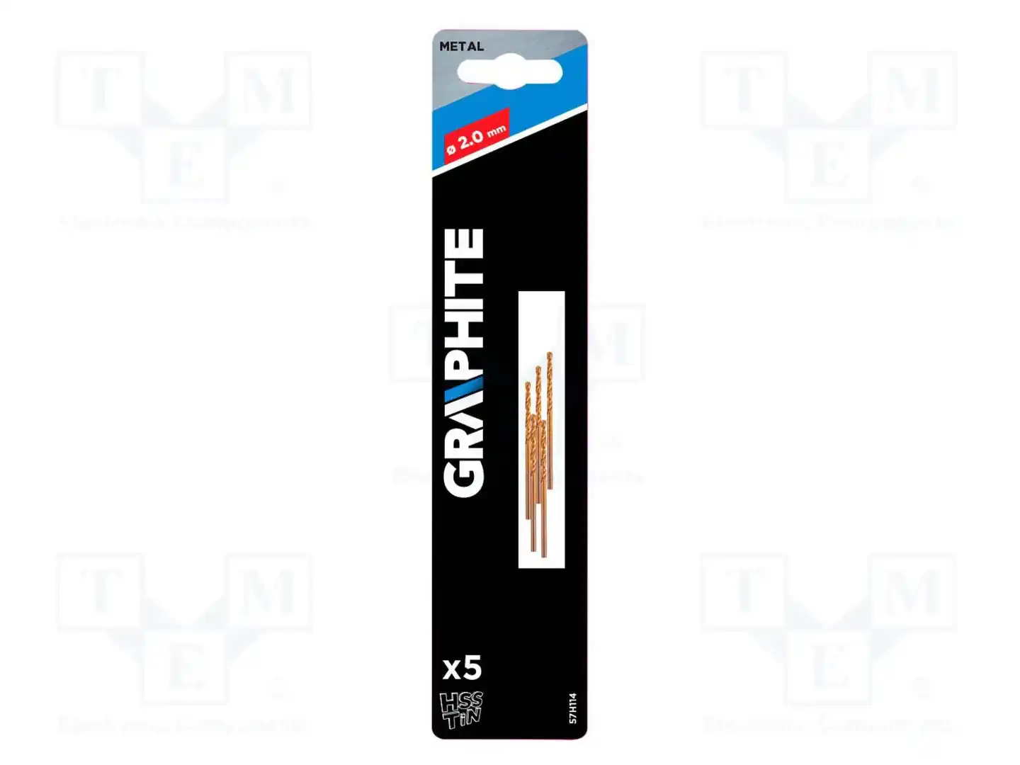GRAPHITE 57H114 — Сверла по металлу
