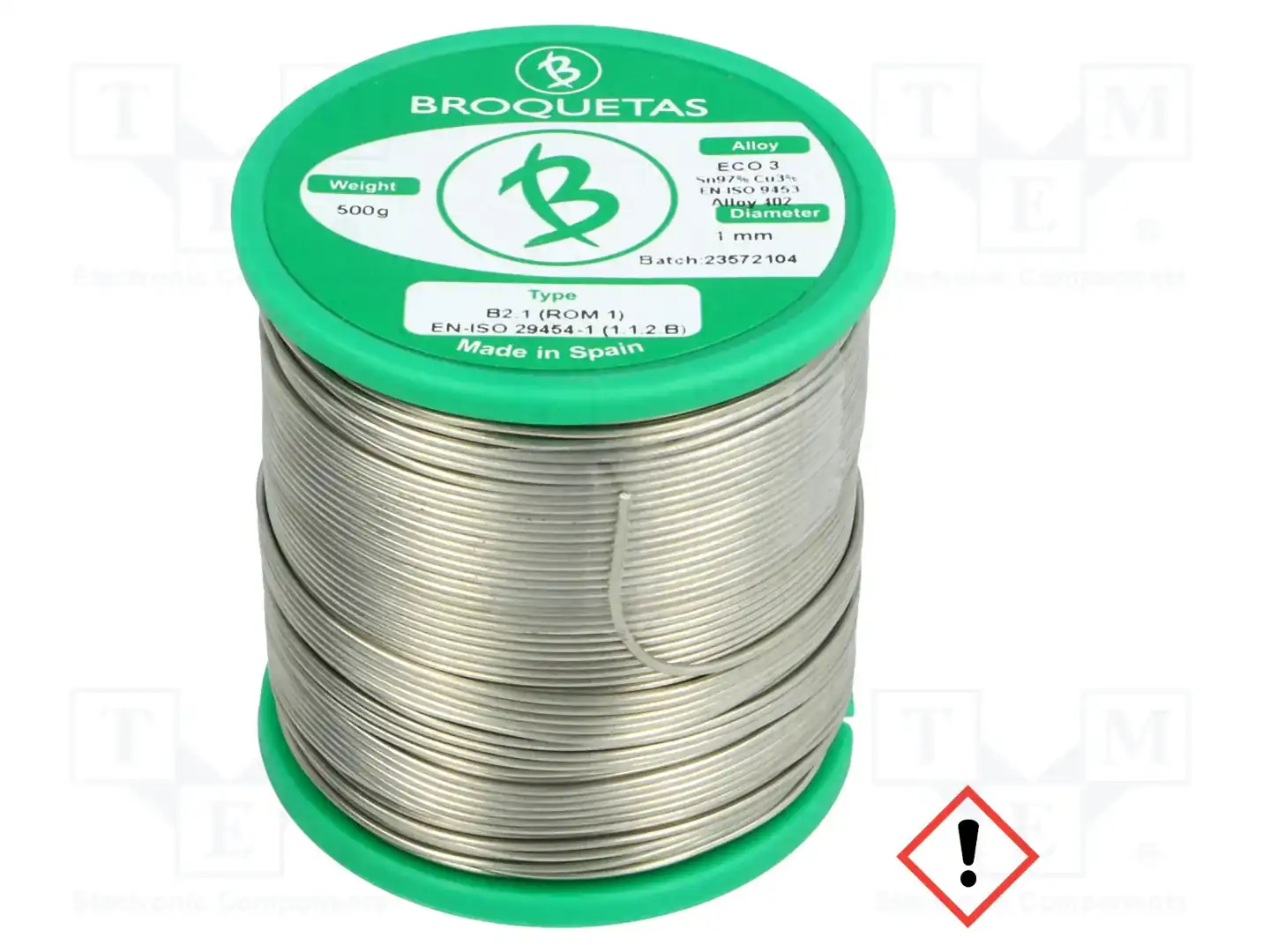 BROQUETAS ECO3 B2.1 1,0MM 500GR — Паяльные провода бессвинцовые
