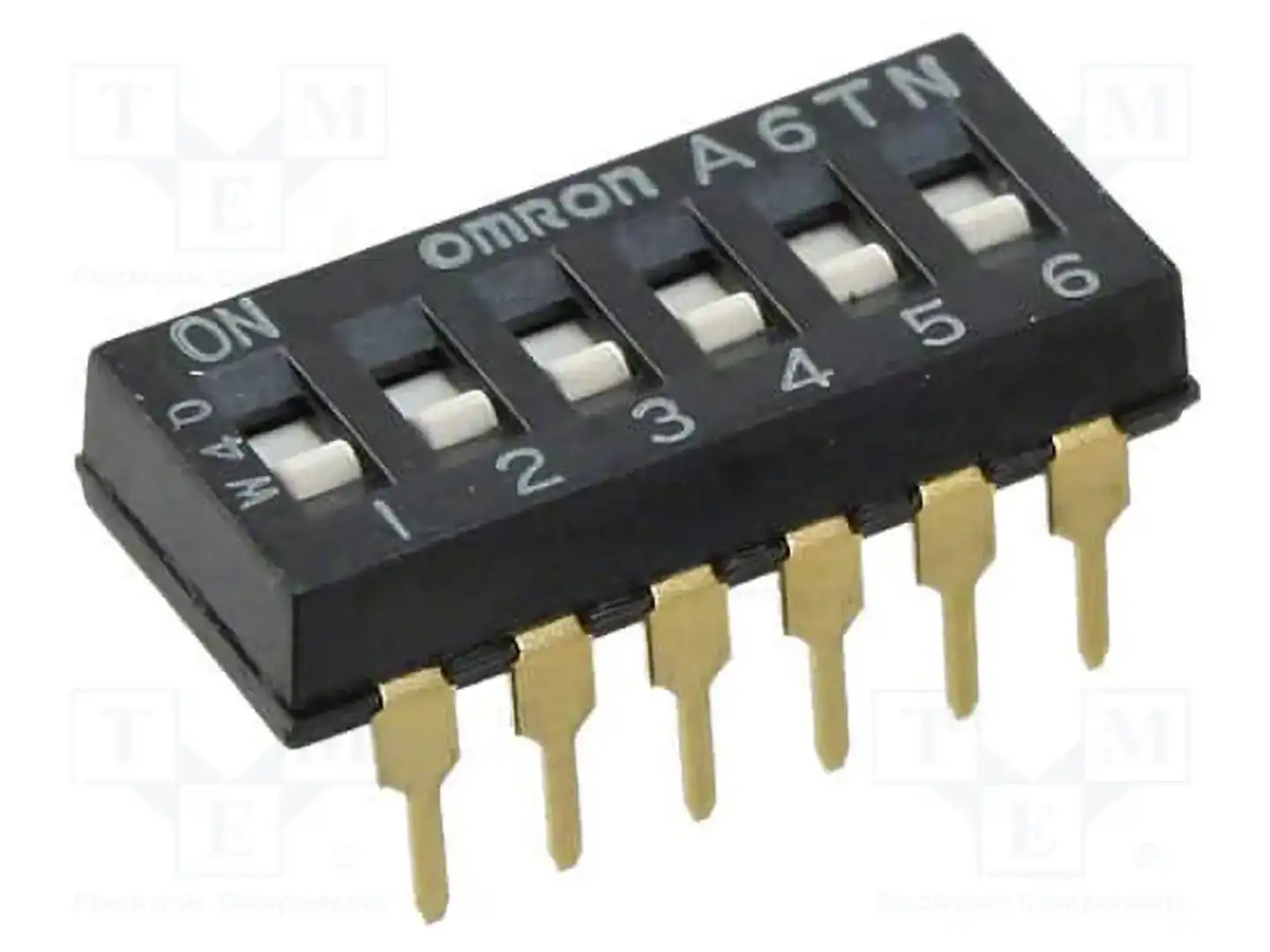 OMRON Electronic Components A6TN-7101 — Переключатели типа Dip-Switch