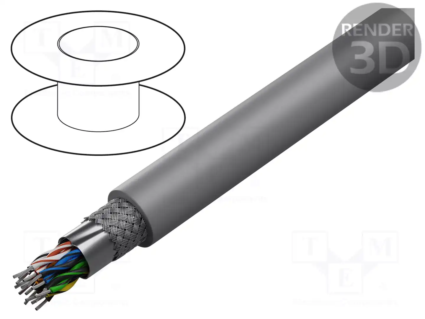 3M 3750/16SF (100FT) — Провода многожильные экранированные