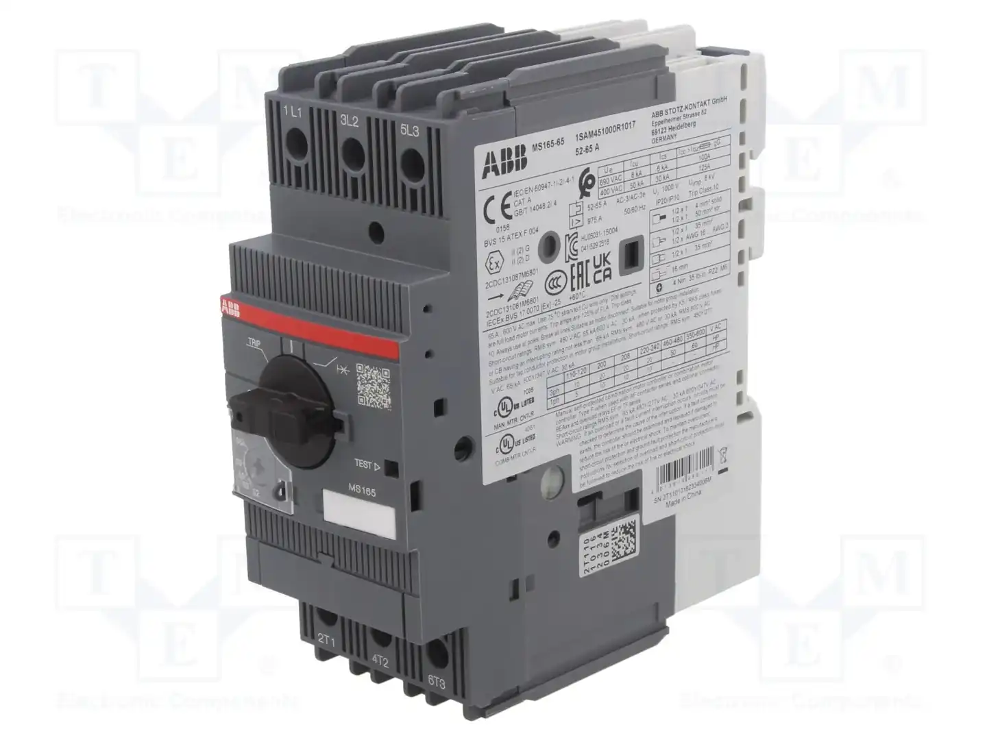 ABB 1SAM451000R1017 — Выключатели двигательные