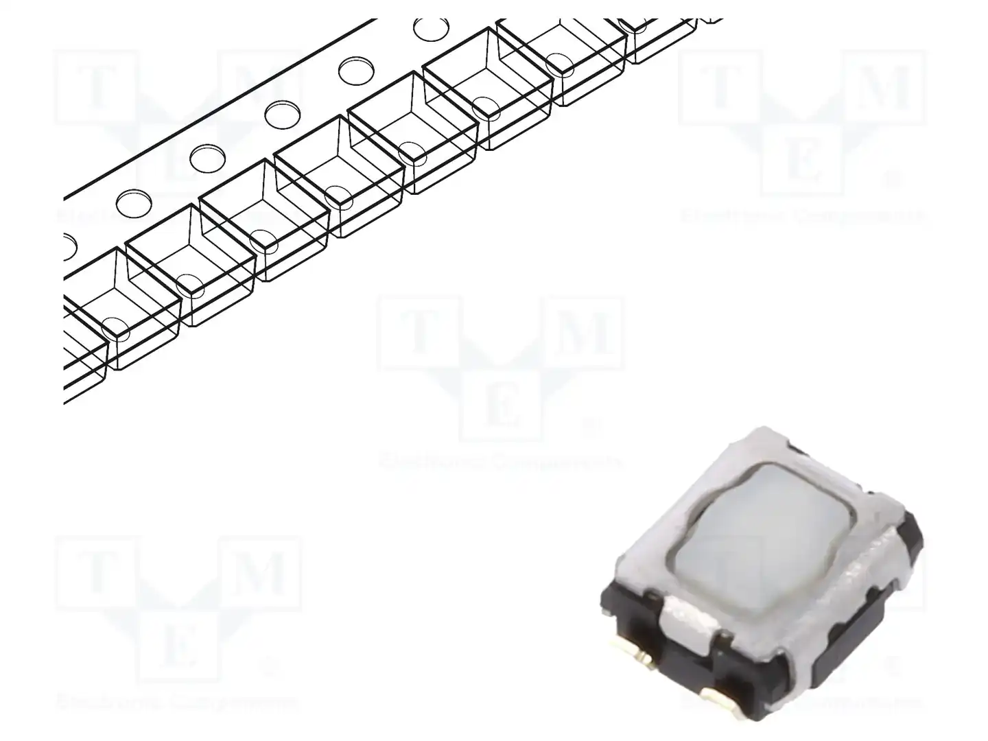 PANASONIC EVPAA602W — Микропереключатели TACT