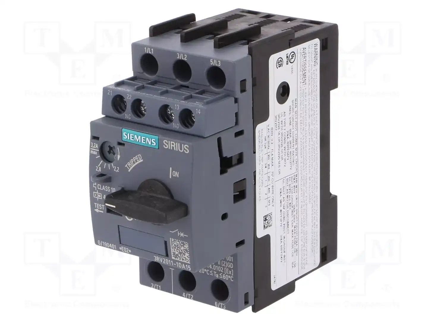 SIEMENS 3RV2011-1DA15 — Выключатели двигательные