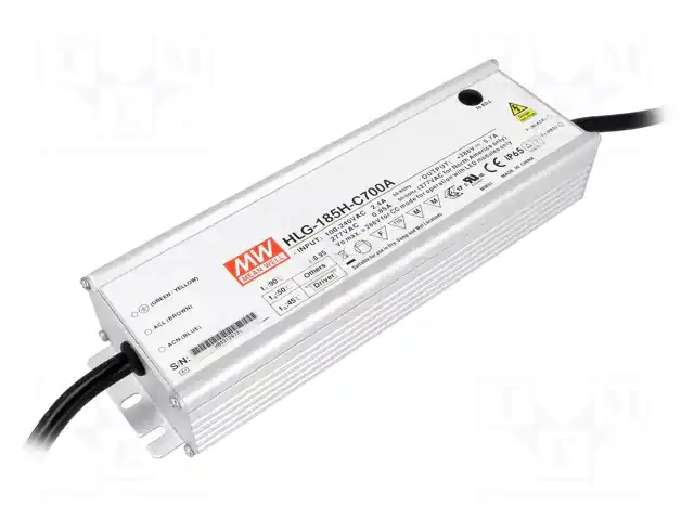 MEAN WELL HLG-185H-C1400A — Блоки питания для LED