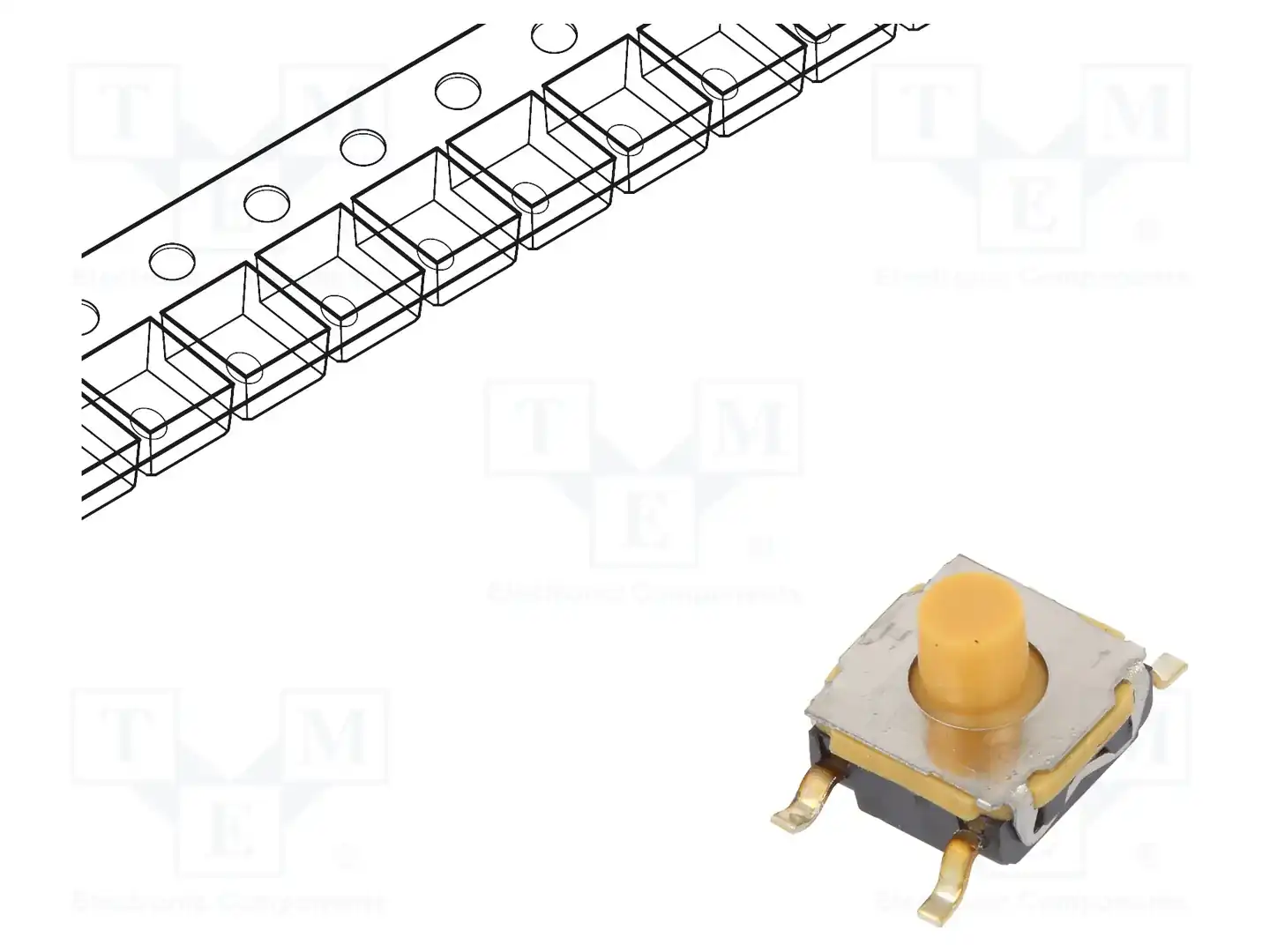 C&K KSC441G 70 SH LFS — Микропереключатели TACT