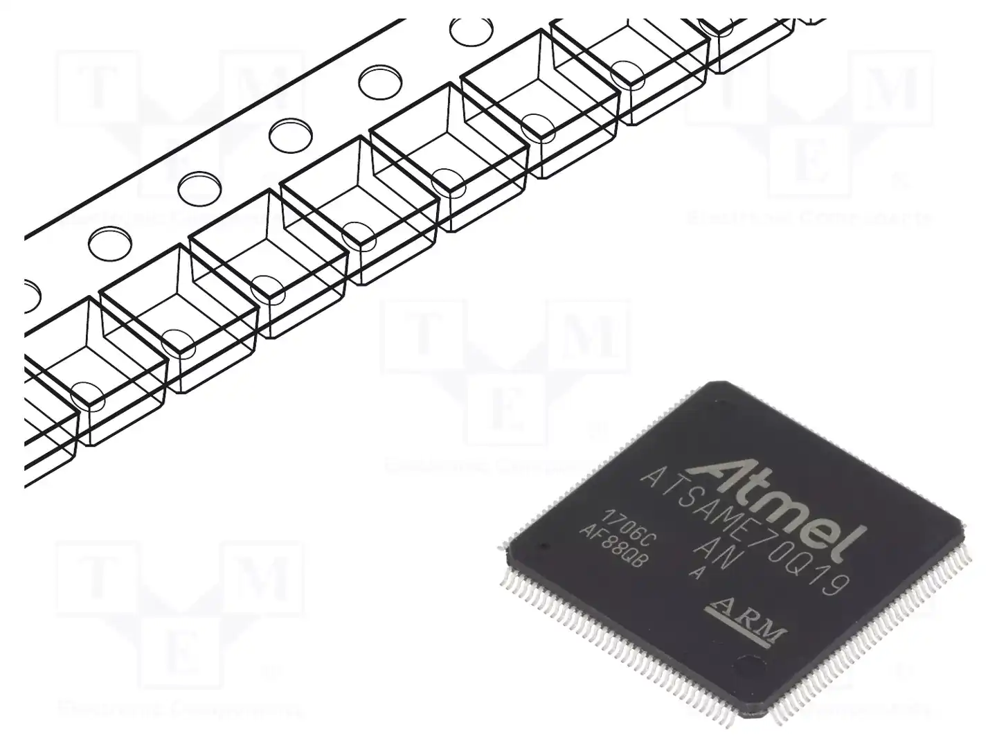 Microchip Technology ATSAME70Q19A-AN — Линейка ARM 32-bit