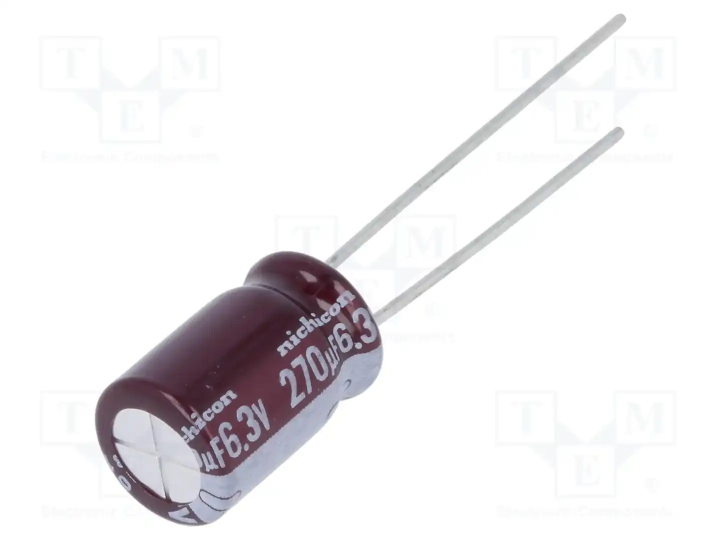 NICHICON UPV0J271MGD — Конденсаторы электролитические THT