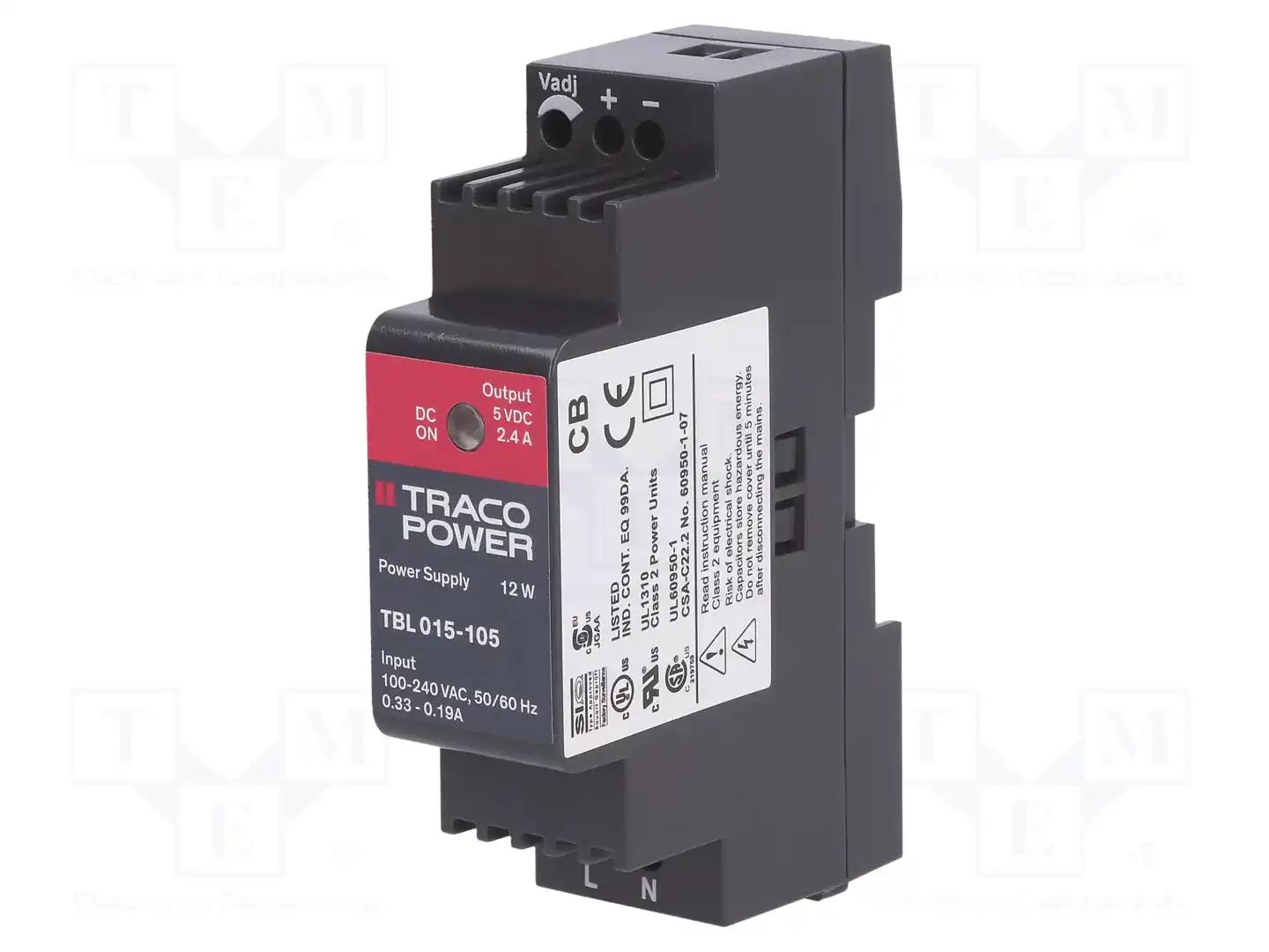 TRACO POWER TBL 015-105 — Блоки питания на DIN-рейку