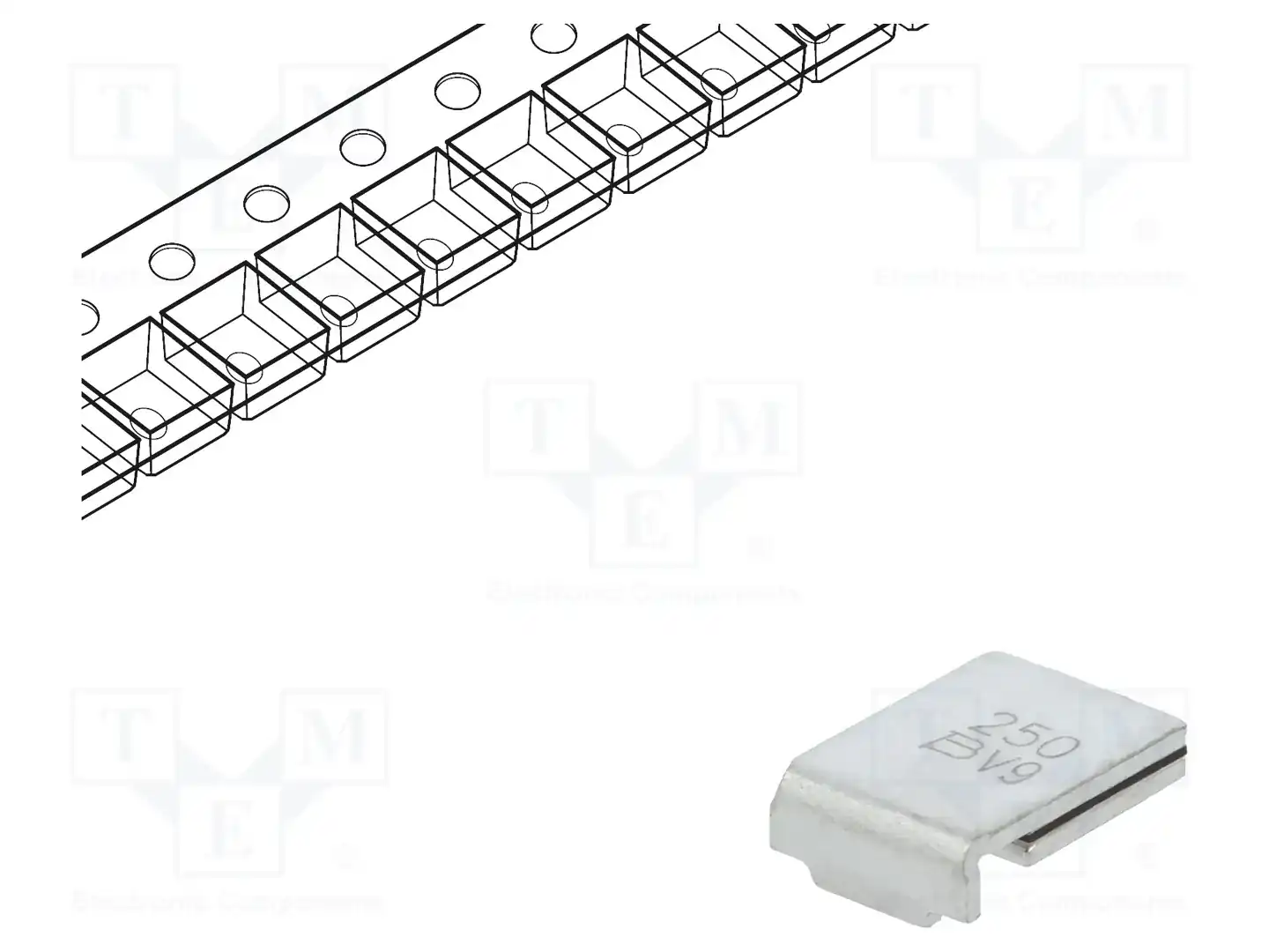 BOURNS MF-SM250-2 — Предохранители полимерные SMD