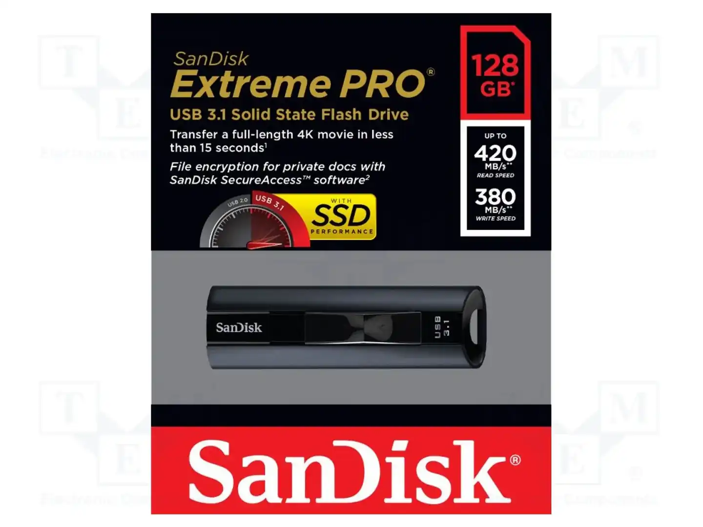 SANDISK SDCZ880-128G-G46 — Флеш-накопители