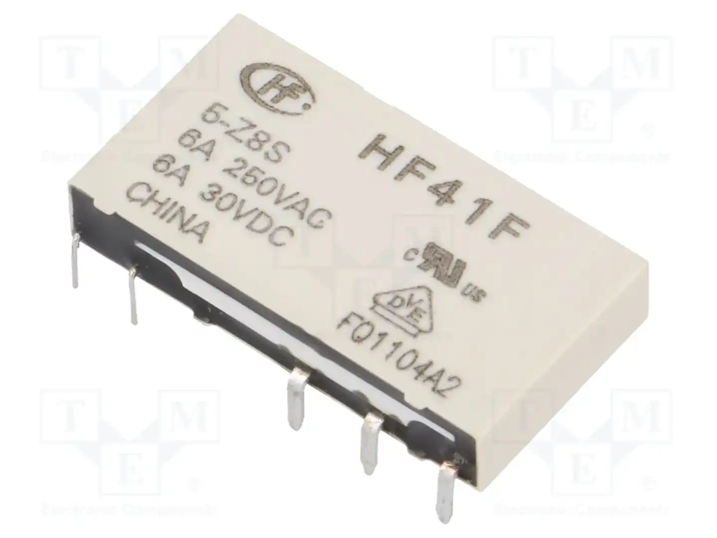 HONGFA RELAY HF41F/5-Z8S — Реле электромагн. миниатюрные