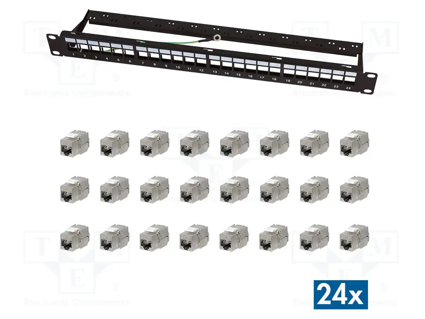 LOGILINK NK5003 — Разъeмы RJ