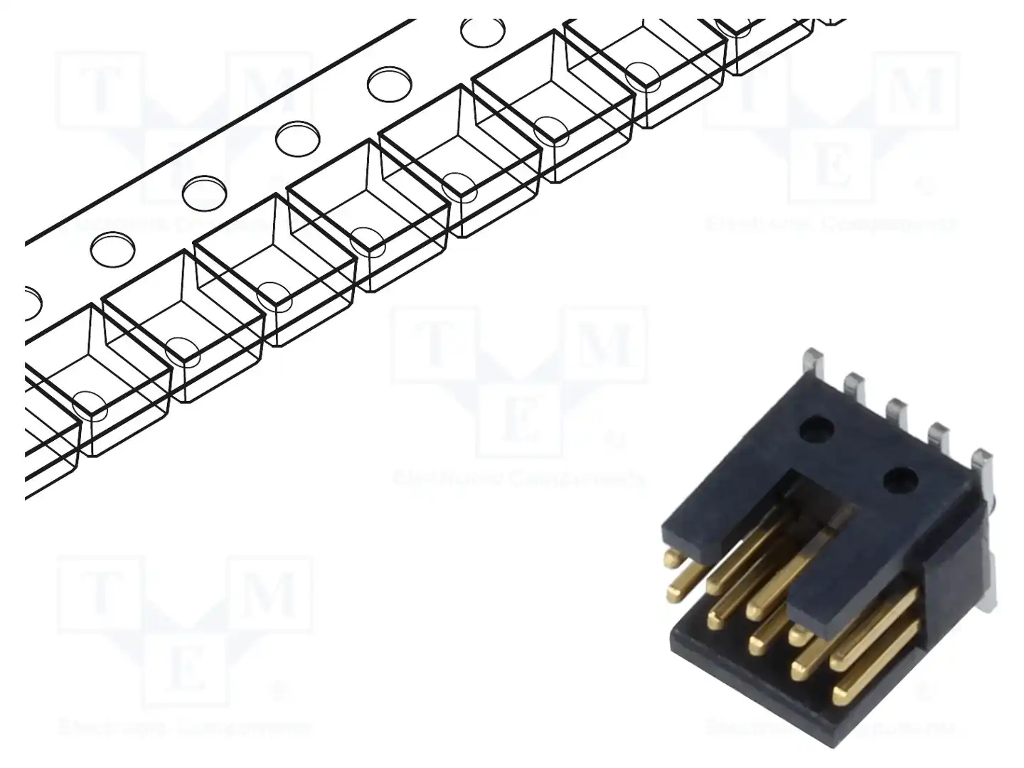 SAMTEC FTSH-105-01-L-DV-K-A-P-TR — Разъeмы пластина - пластина