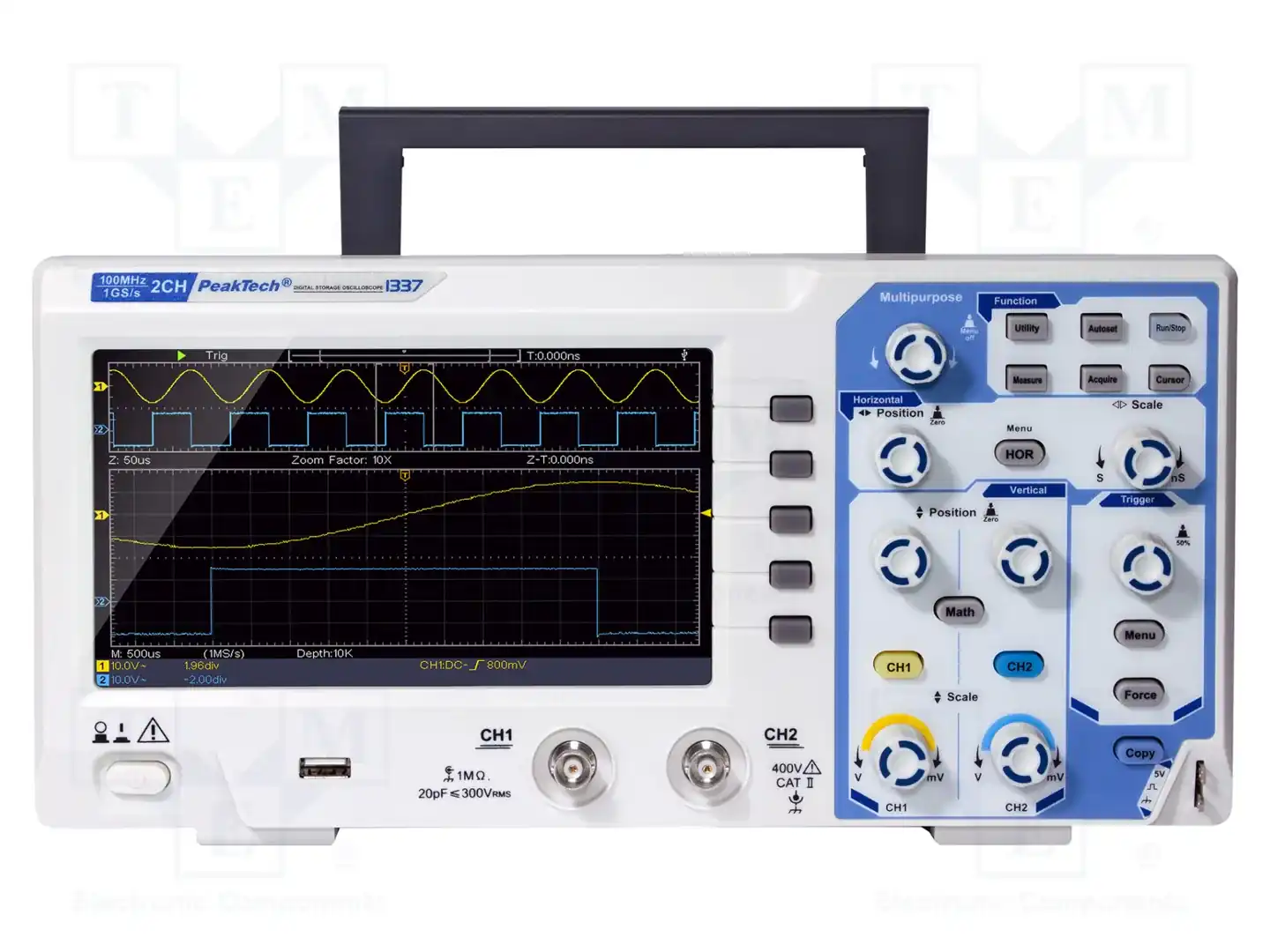 PEAKTECH P 1337 — Осциллоскопы цифровые