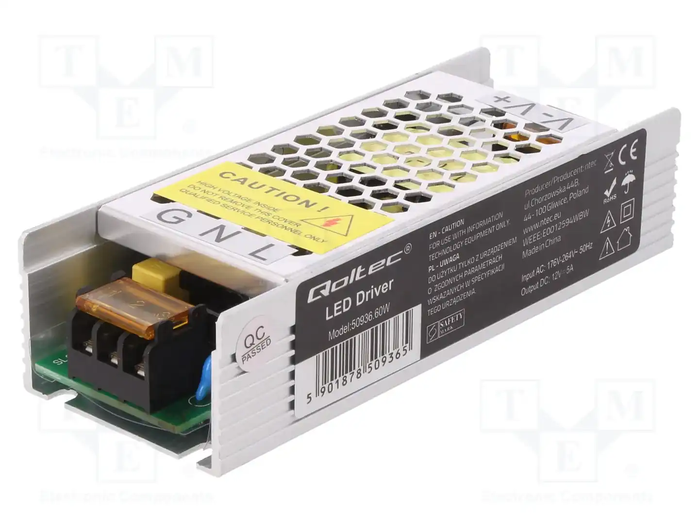 QOLTEC 50936 — Блоки питания для встраивания
