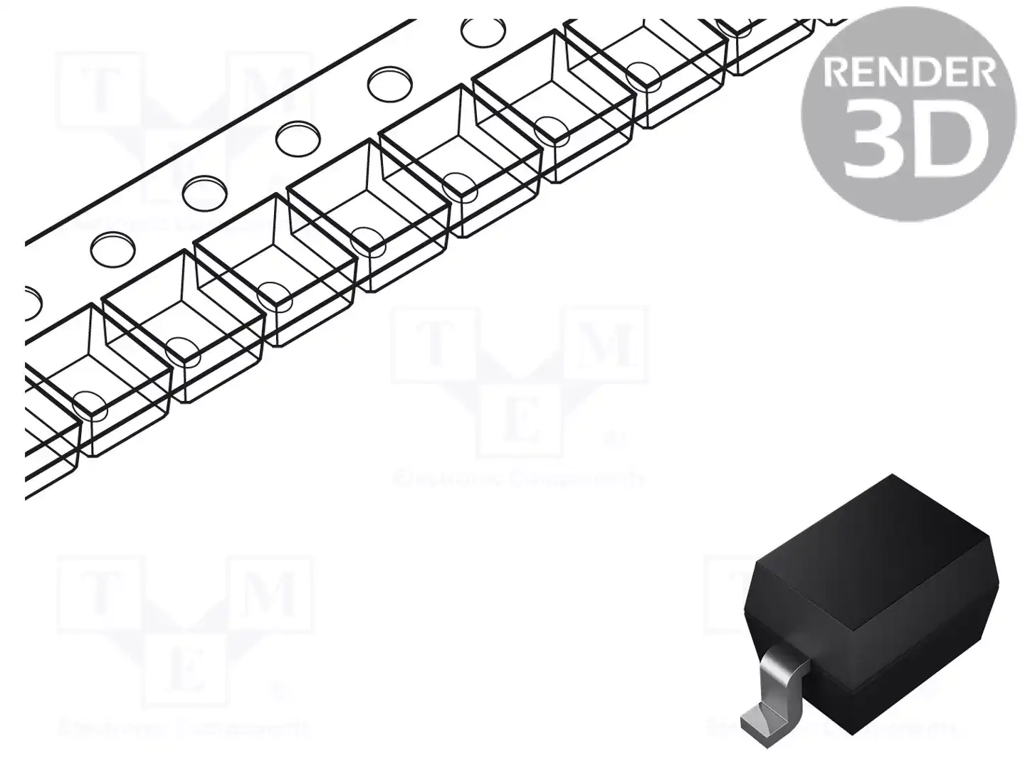 BOURNS CD0603-B0340R — Диоды Шотки SMD
