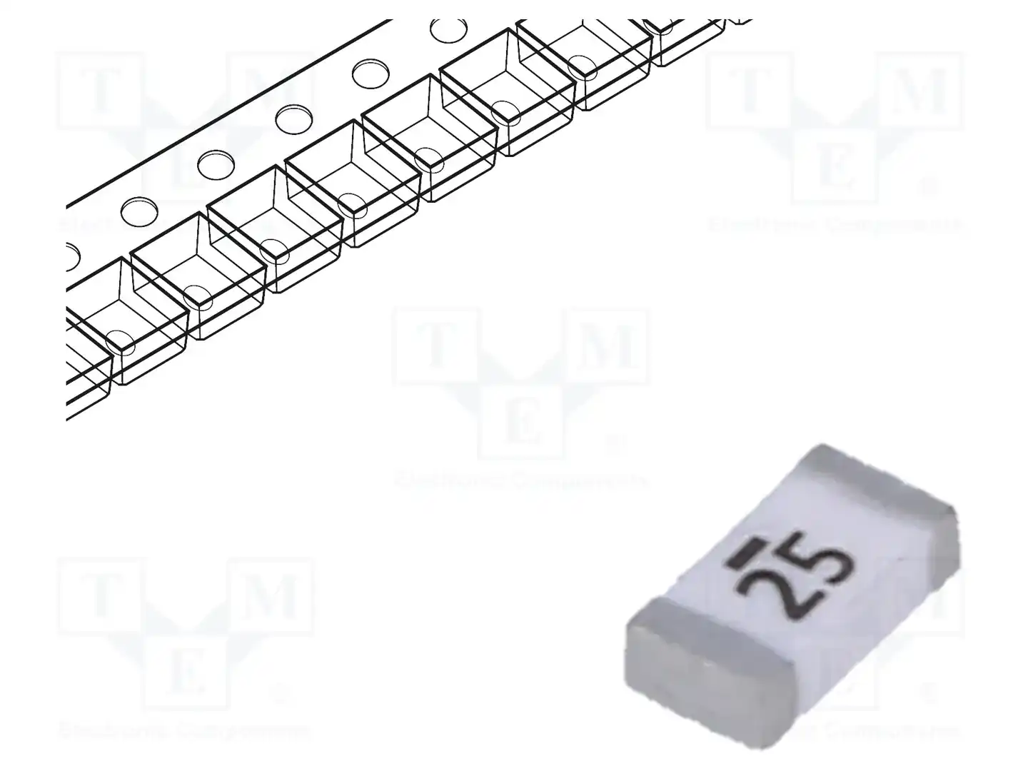 CONQUER ELECTRONIC CQ12LI 25A 63V — Предохранители SMD 1206 быстродейств