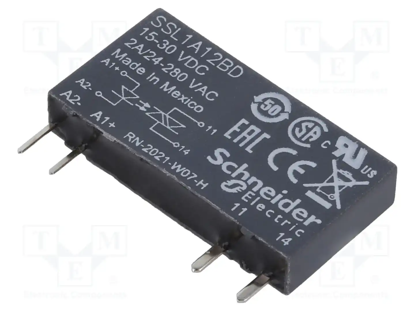 SCHNEIDER ELECTRIC SSL1A12BD — Реле SSR однофазные