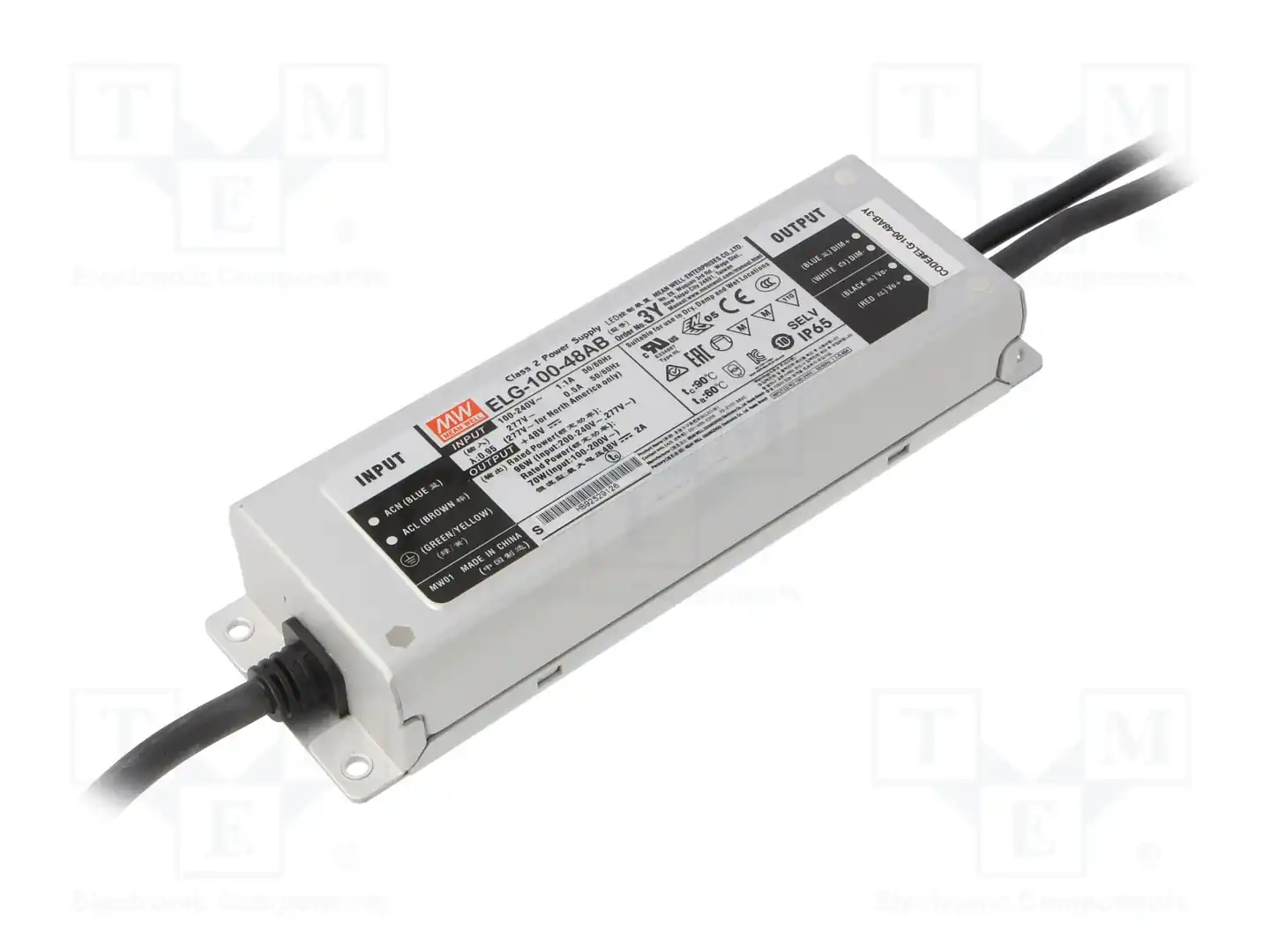 MEAN WELL ELG-100-48AB-3Y — Блоки питания для LED