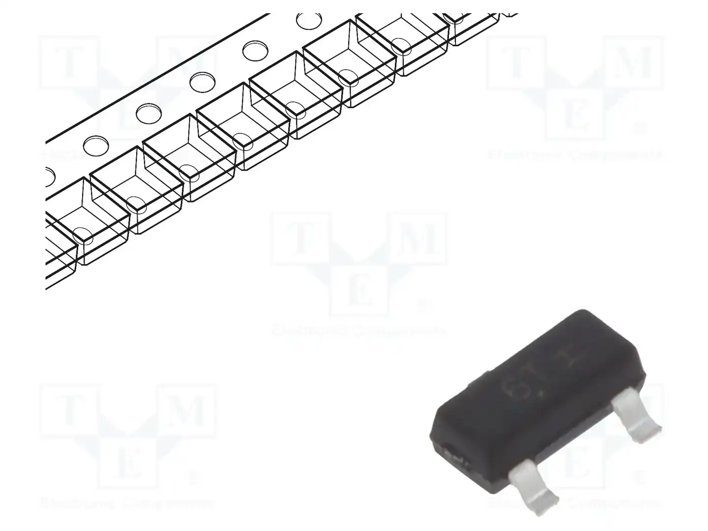 onsemi MMBFJ310LT1G — Транзисторы с каналом N SMD