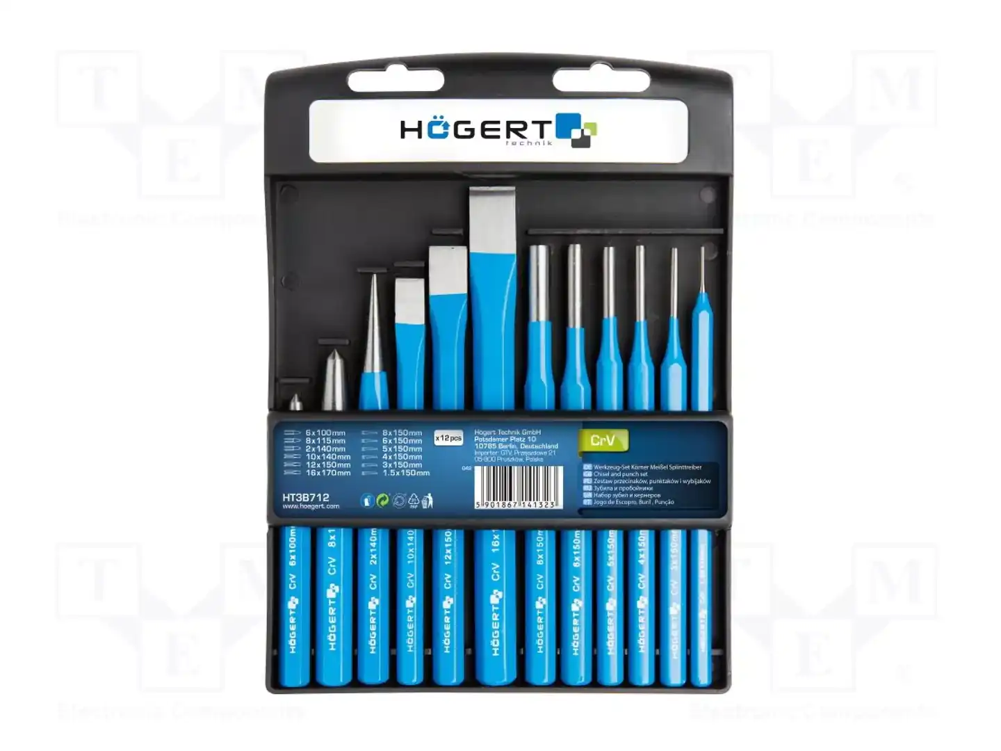 HÖGERT TECHNIK HT3B712 — Кернеры и выколотки