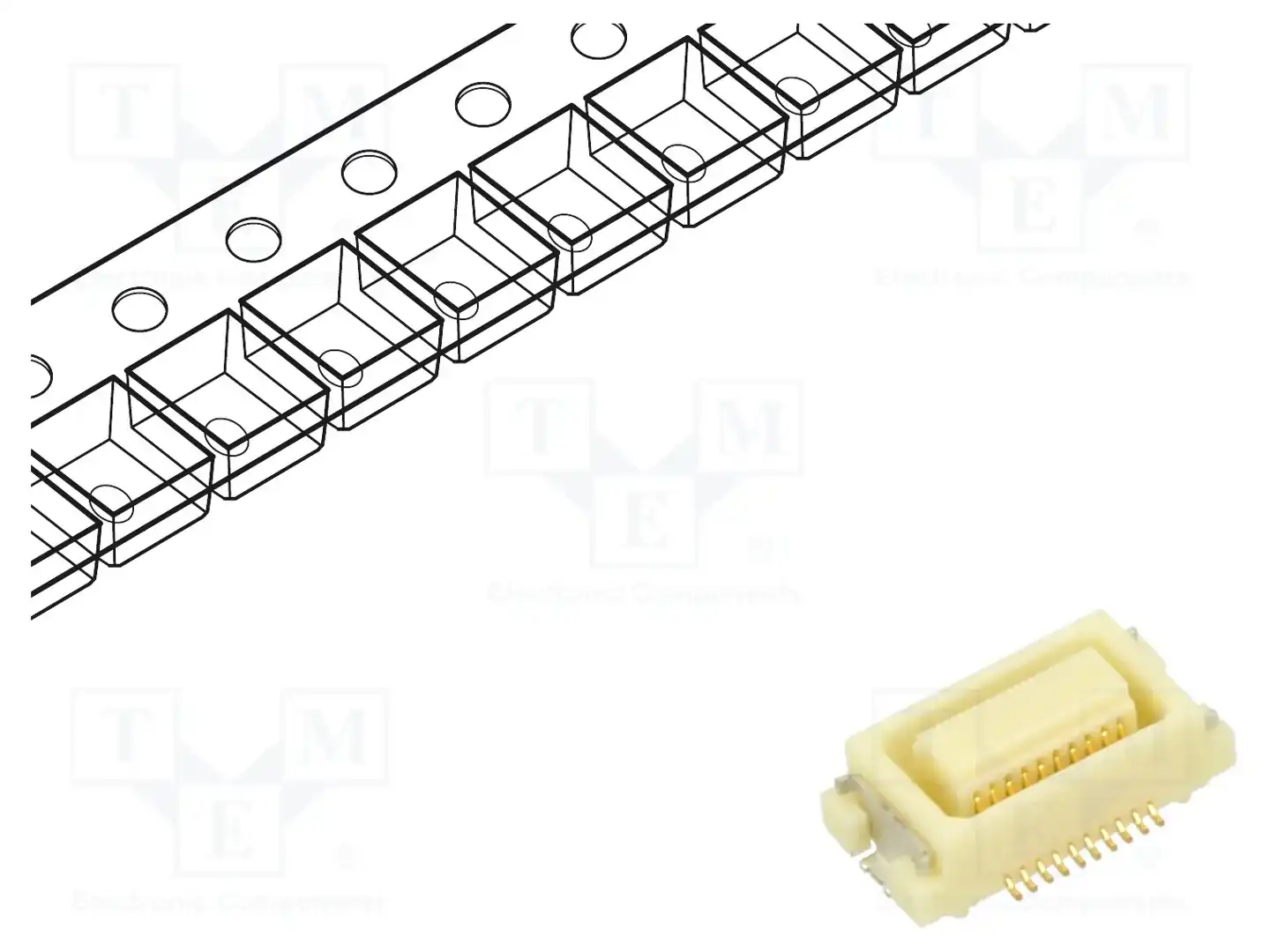 HIROSE DF17(3.0)-20DS-0.5V(57) — Разъeмы пластина - пластина
