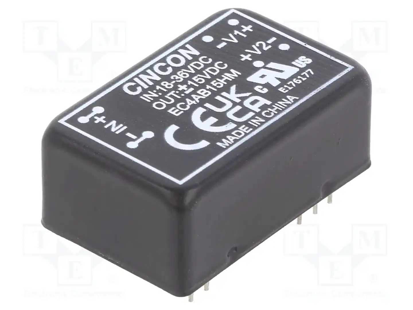 CINCON EC4AB15HM — Преобразователи DC/DC