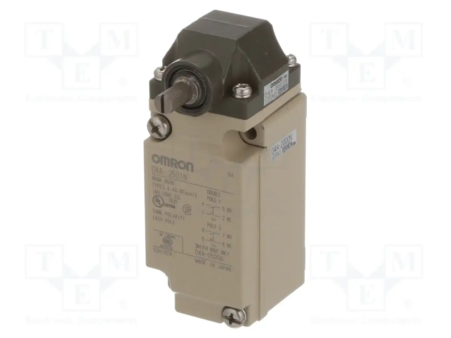 OMRON D4A-2501N — Выключатели концевые