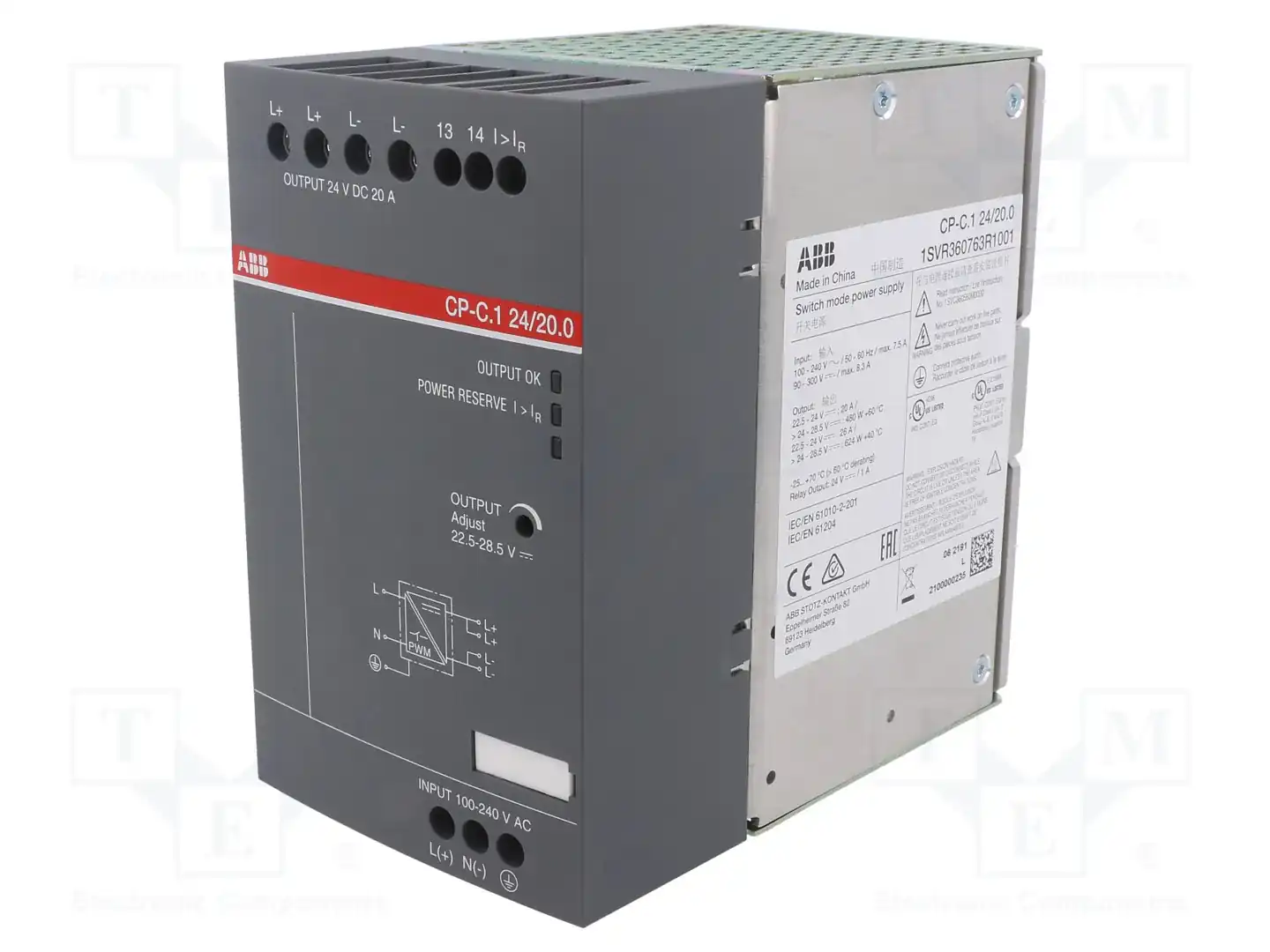 ABB 1SVR360763R1001 — Блоки питания на DIN-рейку