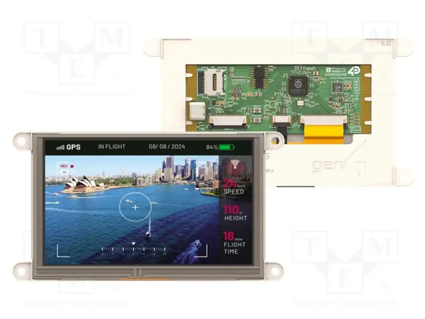 4D Systems GEN4-RP2350-50T — Интеллигентные дисплеи