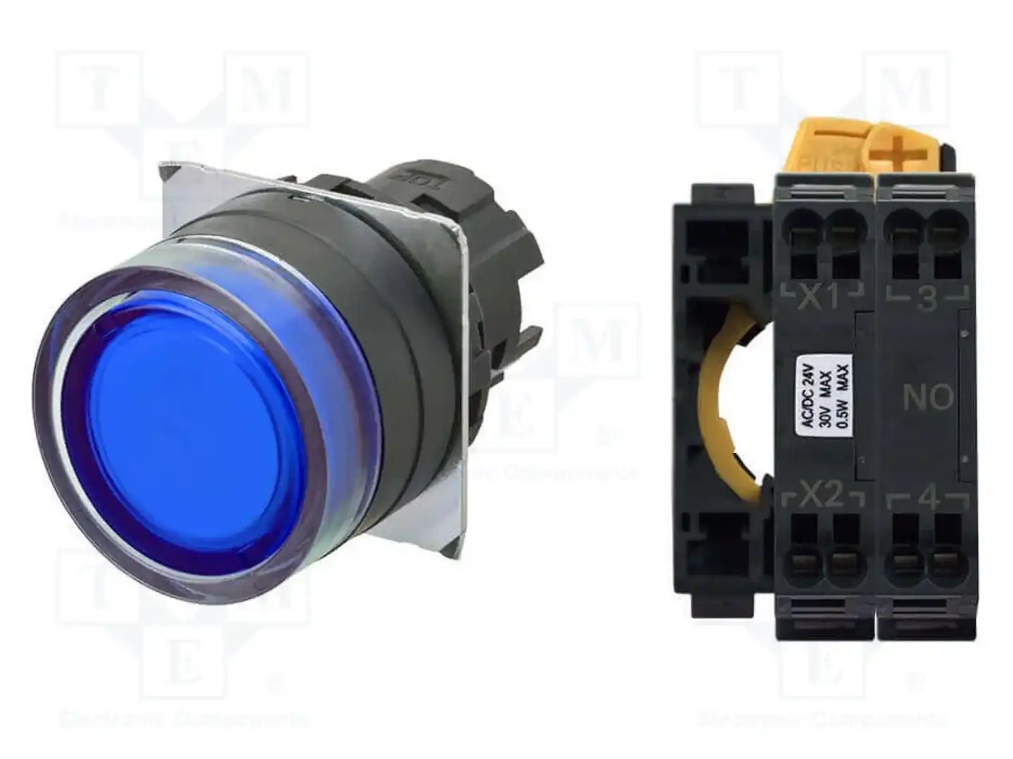 OMRON A22NL-BGM-TAA-P100-AC — Переключатели панельные стандартные 22мм