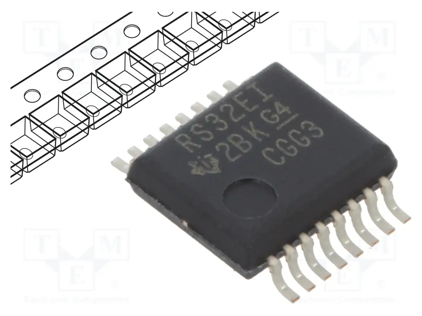 Texas Instruments TRS3232EIDBR — Микросхемы - RS232 / RS422 / RS485