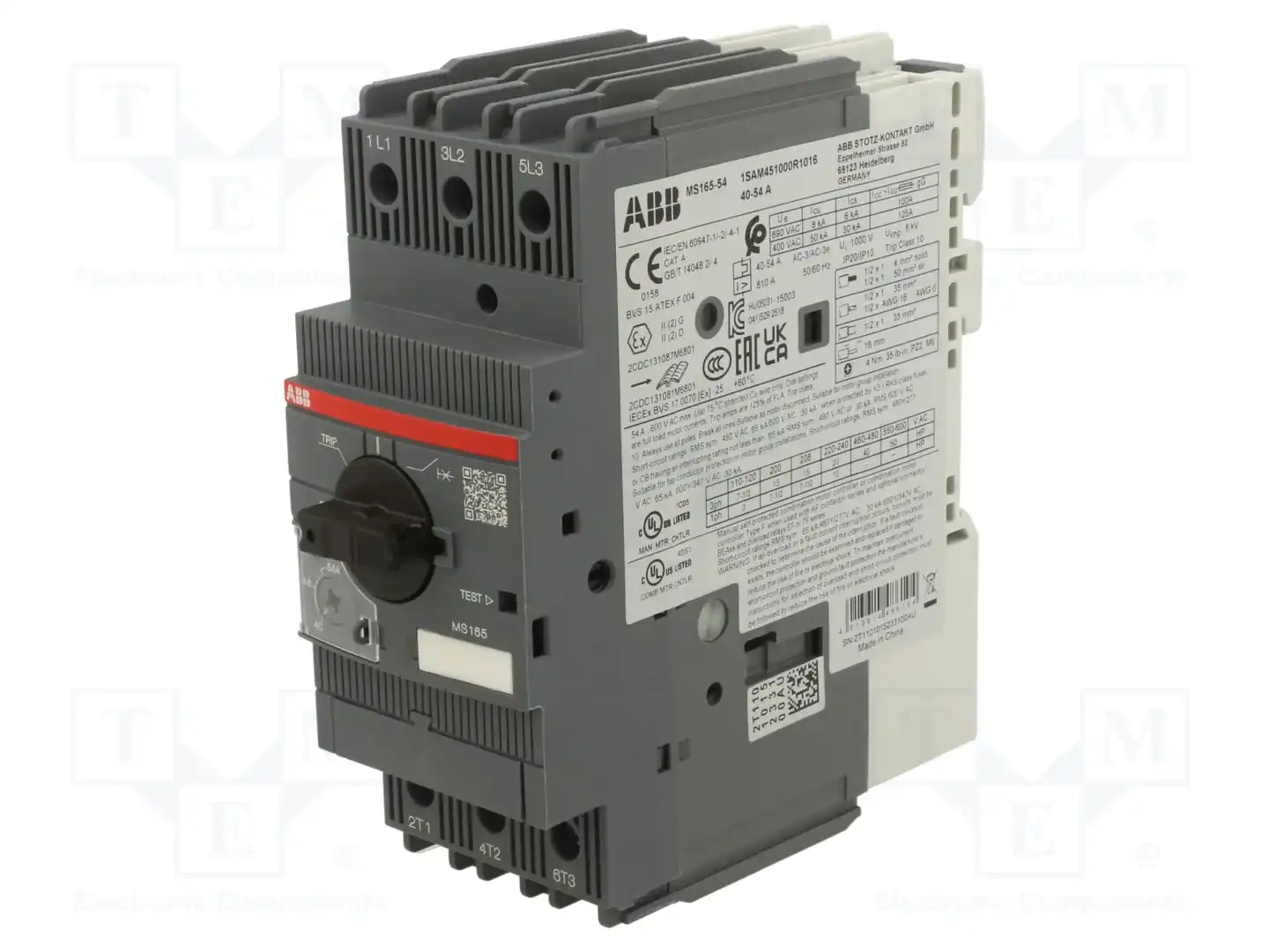ABB 1SAM451000R1016 — Выключатели двигательные