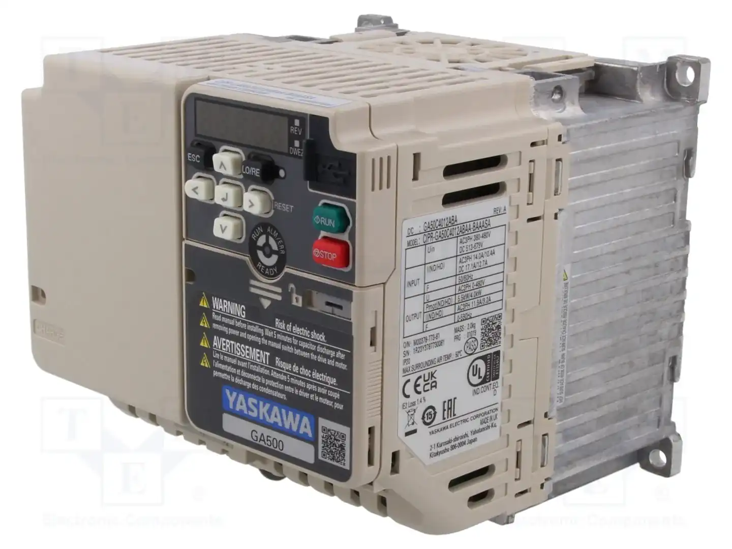 YASKAWA CIPR-GA50C4012ABAA-BAAASA — Трехфазные инверторы